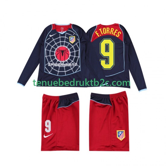 Uitshirt Retro Atlético Madrid F TORRES 9 2005 Voetbalteneu Kinderen 2004 L-S