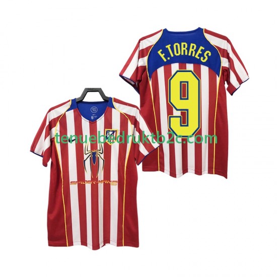 Thuisshirt Retro Atlético Madrid F TORRES 9 2005 Mannen 2004 S-S