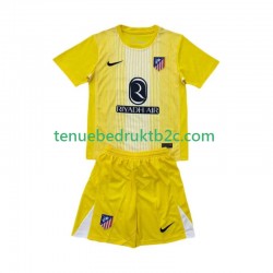 Thuisshirt Atlético Madrid Keeper Voetbalteneu Kinderen 2025-26 S-S