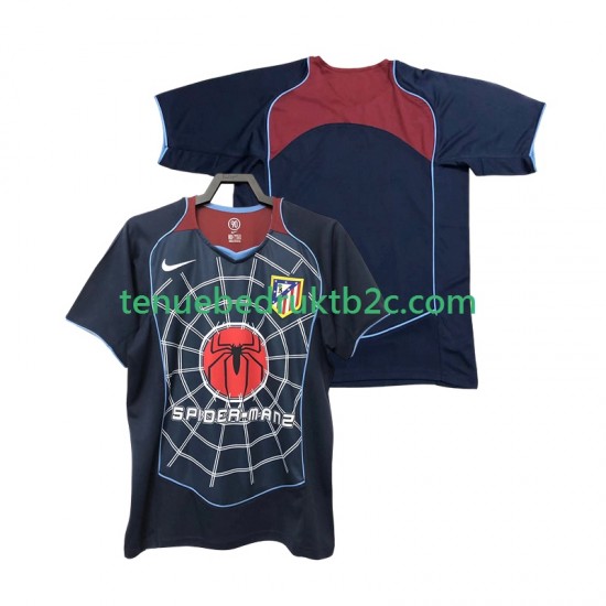 Uitshirt Retro Atlético Madrid 2005 Mannen 2004 S-S