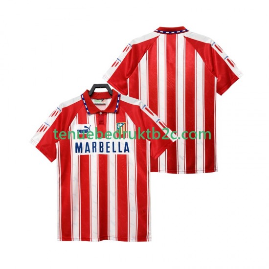 Thuisshirt Retro Atlético Madrid 1995 Mannen 1994 S-S