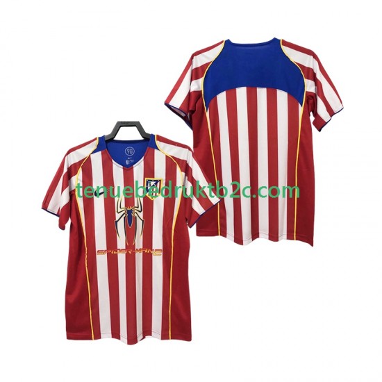 Thuisshirt Retro Atlético Madrid 2005 Mannen 2004 S-S