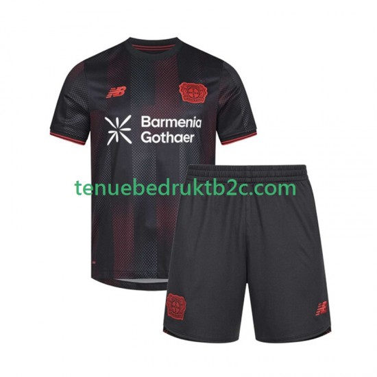 Thuisshirt Bayer 04 Leverkusen Voetbalteneu Kinderen 2025-26 S-S