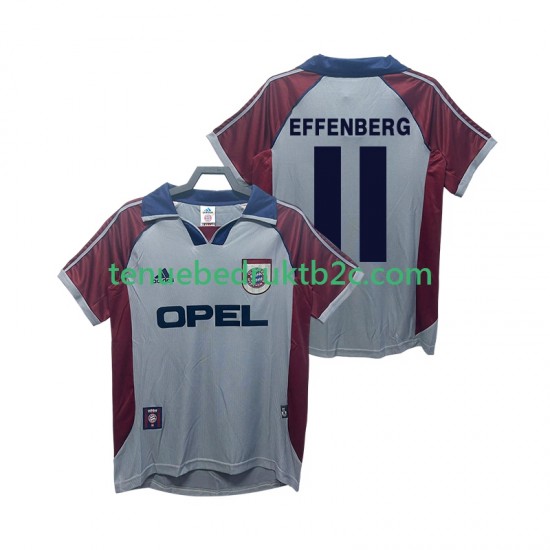 3de shirt Retro FC Bayern München Effenberg 11 Mannen 1998 1999 S-S