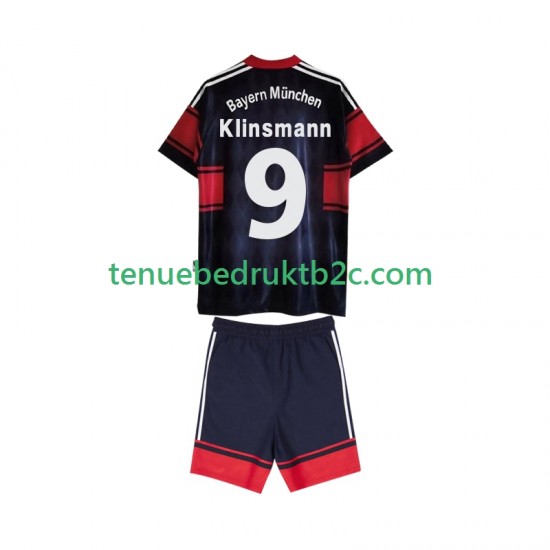 Thuisshirt Retro FC Bayern München Klinsmann 9 1997 Voetbalteneu Kinderen 1999 S-S