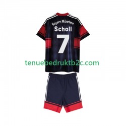 Thuisshirt Retro FC Bayern München Scholl 7 1997 Voetbalteneu Kinderen 1999 S-S