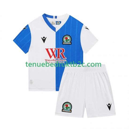 Thuisshirt Blackburn Rovers Voetbalteneu Kinderen 2025-26 S-S