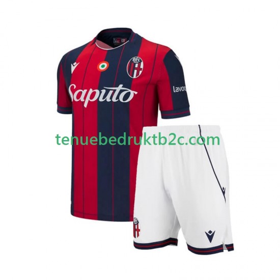 Thuisshirt Bologna Voetbalteneu Kinderen 2025-26 S-S