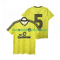 Thuisshirt Retro Borussia Dortmund 5 1988 1989 Mannen S-S