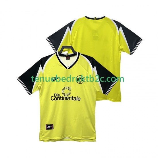 Thuisshirt Retro Borussia Dortmund 1995 1996 Mannen S-S