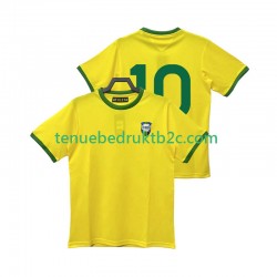 Thuisshirt Retro Brazilië 10 1970 Mannen S-S
