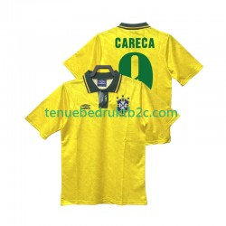 Thuisshirt Retro Brazilië CARECA 9 1991 1993 Mannen S-S