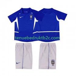 Uitshirt Retro Brazilië Voetbalteneu Kinderen 2002 S-S