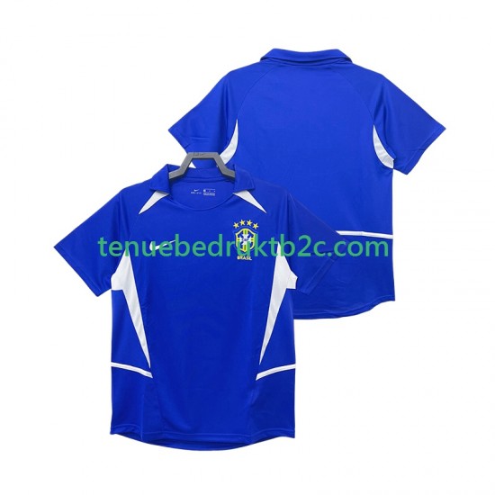 Uitshirt Retro Brazilië Mannen 2002 S-S