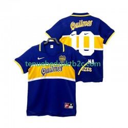 Thuisshirt Retro CA Boca Juniors MARADONA 10 1997 Mannen 1998 S-S