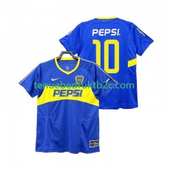 Thuisshirt Retro CA Boca Juniors PEPSI 10 2003 Mannen 2004 S-S