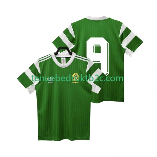 Thuisshirt Retro Kameroen 9 1990 Mannen S-S
