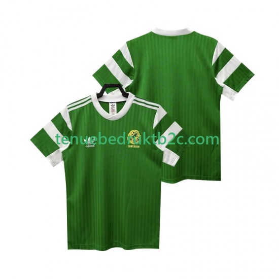 Thuisshirt Retro Kameroen 1990 Mannen S-S