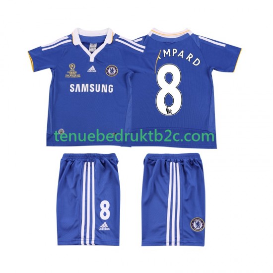 Thuisshirt Retro Chelsea LAMPARD 8 2007 Voetbalteneu Kinderen 2008 S-S