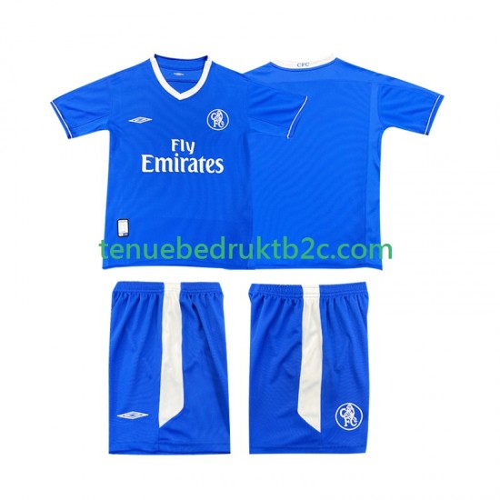 Thuisshirt Retro Chelsea 2003 2005 Voetbalteneu Kinderen S-S