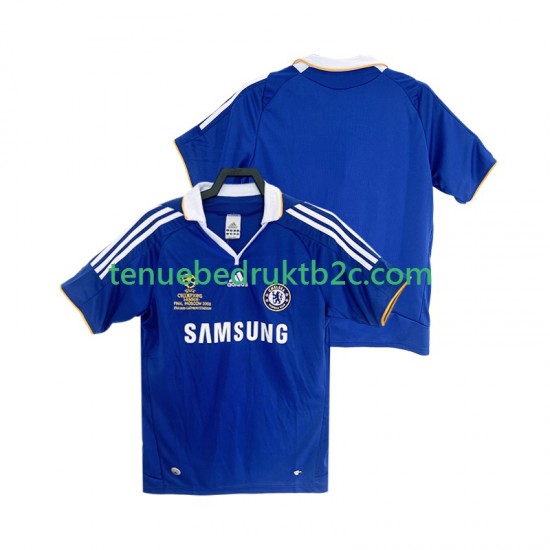 Thuisshirt Retro Chelsea 2007 Mannen 2008 S-S