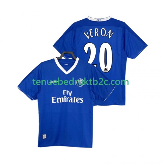 Thuisshirt Retro Chelsea VERON 20 2003 2005 Mannen S-S