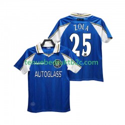 Thuisshirt Retro Chelsea ZOLA 25 1997 Mannen 1999 S-S