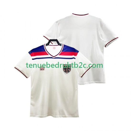 Thuisshirt Retro Engeland 1982 Mannen S-S