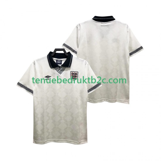 Thuisshirt Retro Engeland 1990 Mannen S-S