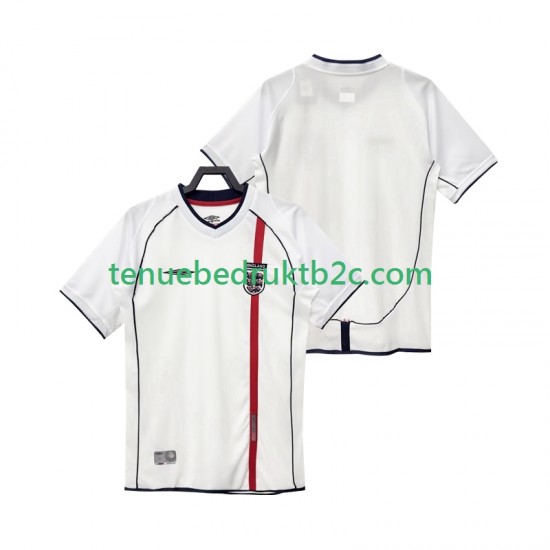 Thuisshirt Retro Engeland Mannen 2002 S-S
