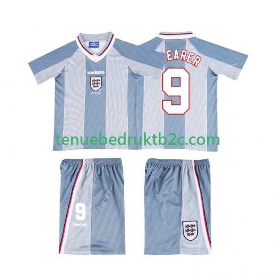Uitshirt Retro Engeland SHEARER 9 1996 Voetbalteneu Kinderen S-S