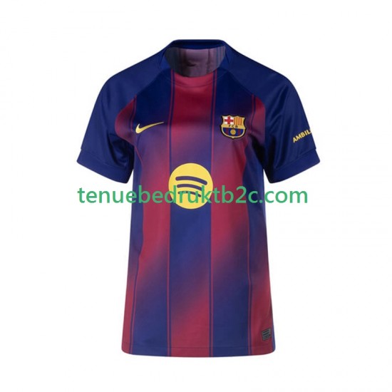 Thuisshirt FC Barcelona Vrouwen 2025-26 S-S