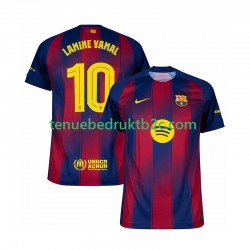 Thuisshirt FC Barcelona Lamine Yamal 10 Champions League Mannen 2025-26 S-S