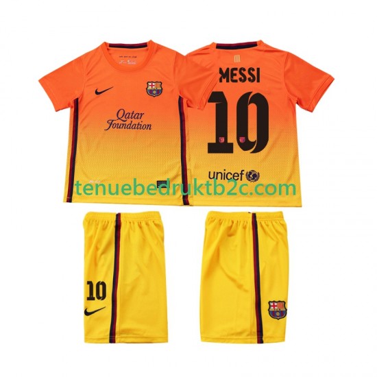 Uitshirt Retro FC Barcelona Lionel Messi 10 2012 2013 Voetbalteneu Kinderen S-S