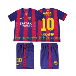 Thuisshirt Retro FC Barcelona Lionel Messi 10 2014 2015 Voetbalteneu Kinderen S-S