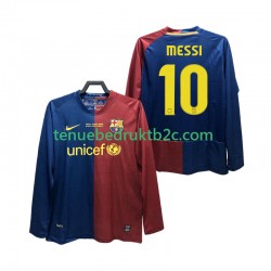 Thuisshirt Retro FC Barcelona Lionel Messi 10 Champions League 2009 Mannen 2008 L-S