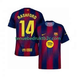 Thuisshirt FC Barcelona Marcus Rashford 14 Mannen 2025-26 S-S