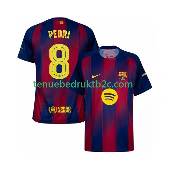 Thuisshirt FC Barcelona Pedri 8 Champions League Mannen 2025-26 S-S
