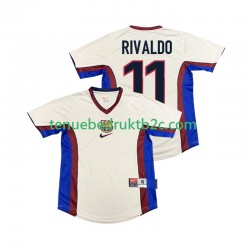 Uitshirt Retro FC Barcelona RIVALDO 11 Mannen 1998 1999 S-S