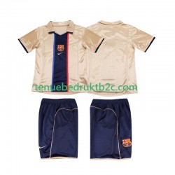 Uitshirt Retro FC Barcelona 2001 Voetbalteneu Kinderen 2002 S-S