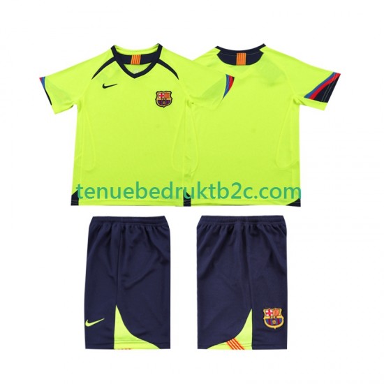 Uitshirt Retro FC Barcelona 2005 Voetbalteneu Kinderen 2006 S-S