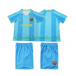 Uitshirt Retro FC Barcelona 2007 Voetbalteneu Kinderen 2008 S-S