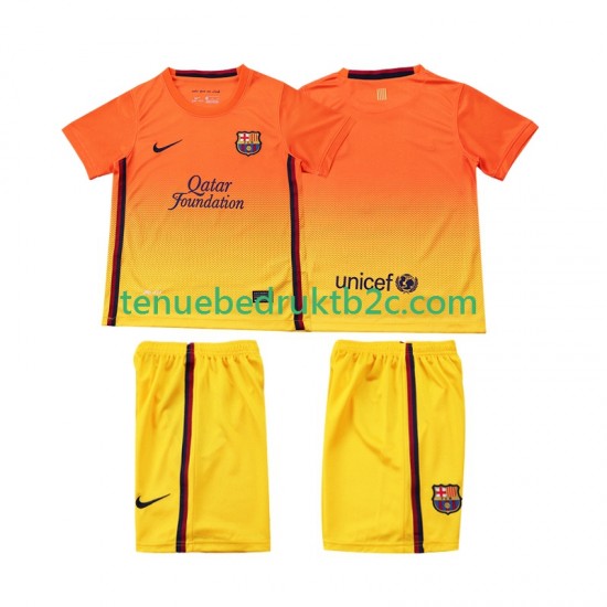 Uitshirt Retro FC Barcelona 2012 2013 Voetbalteneu Kinderen S-S