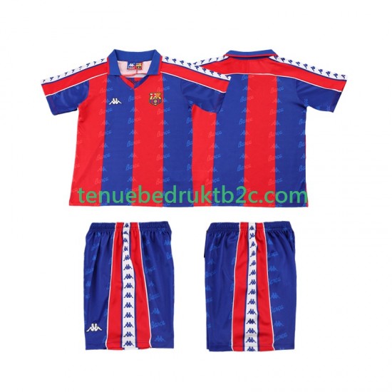 Thuisshirt Retro FC Barcelona 1992 1995 Voetbalteneu Kinderen S-S