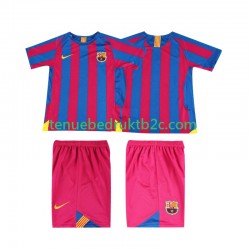 Thuisshirt Retro FC Barcelona 2005 Voetbalteneu Kinderen 2006 S-S