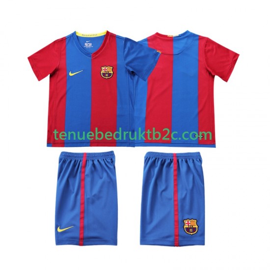 Thuisshirt Retro FC Barcelona 2007 Voetbalteneu Kinderen 2006 S-S