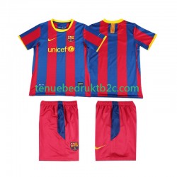 Thuisshirt Retro FC Barcelona Voetbalteneu Kinderen 2011 2010 S-S