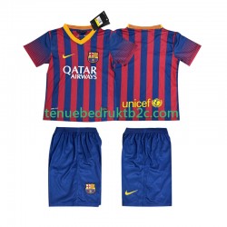 Thuisshirt Retro FC Barcelona 2013 2014 Voetbalteneu Kinderen S-S