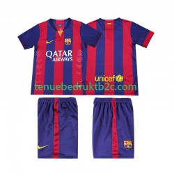 Thuisshirt Retro FC Barcelona 2014 2015 Voetbalteneu Kinderen S-S