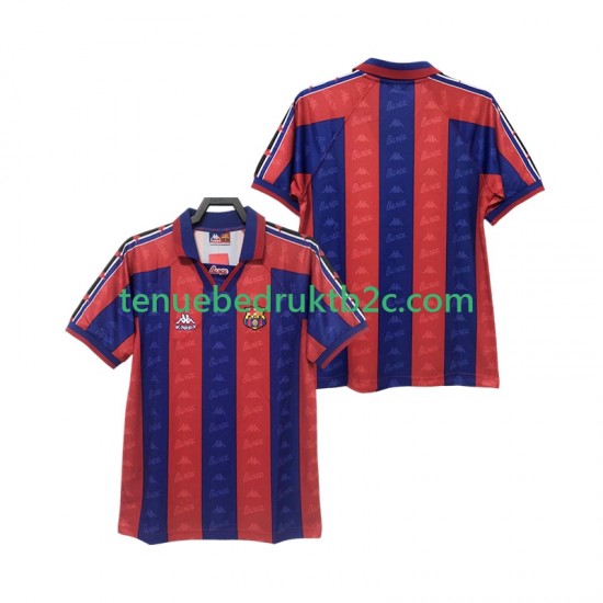Thuisshirt Retro FC Barcelona 1996 1997 Mannen S-S